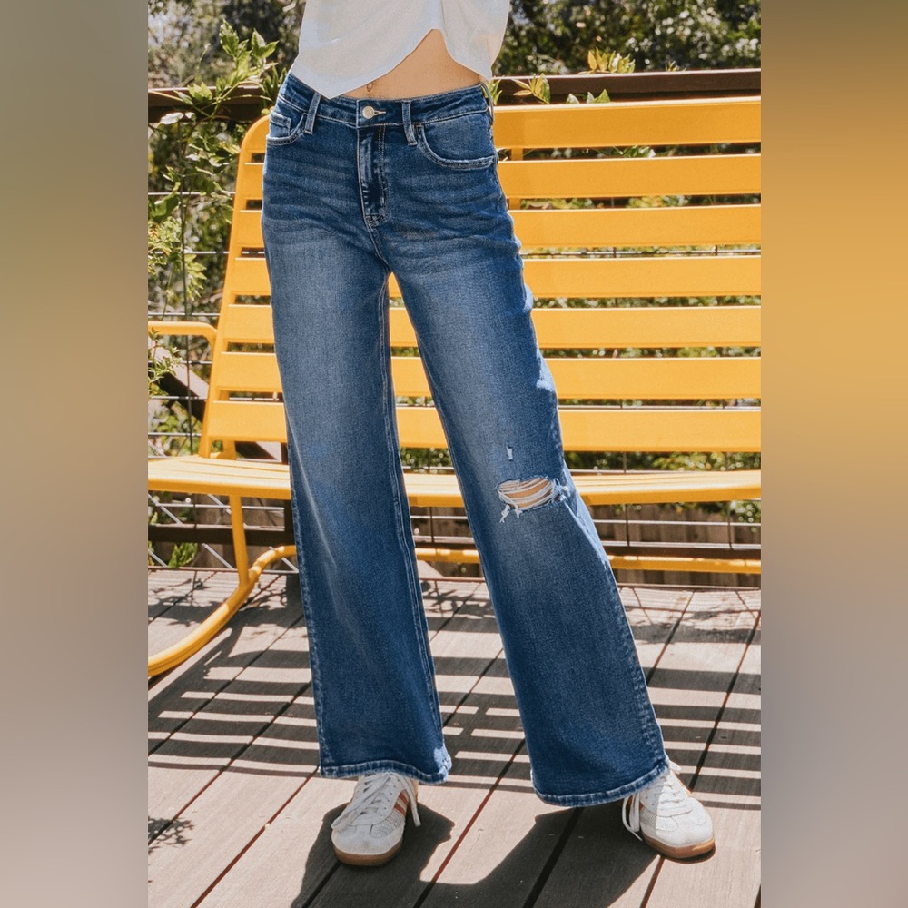 Lovervet High Rise Baggy Wide Leg Jeans